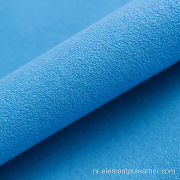 enkelzijdig suède microfiber leer materiaal